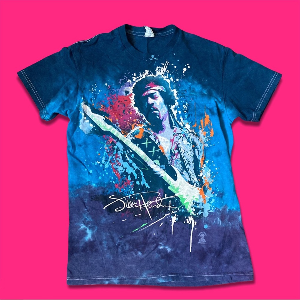 Tie Dye Jimi Hendrix Shirt Size Small
